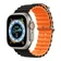 Dây đeo Apple Watch Devia Deluxe Series Sport 6 Silicone Two-Tone 44/45/46/49mm-Đen Cam