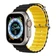Dây đeo Apple Watch Devia Deluxe Series Sport 6 Silicone Two-Tone 38/40/41/42mm-Đen/Vàng