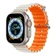 Dây đeo Apple Watch Devia Deluxe Series Sport 6 Silicone Two-Tone 44/45/46/49mm-Trắng