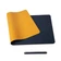Thảm da trải bàn Deskpad S-case 2 mặt 90 x 45 cm-Xanh/Cam