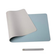 Thảm da trải bàn Deskpad S-case 2 mặt 90 x 45 cm-Xám/Xanh nhạt
