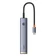 Hub Baseus Ultrajoy Series 6 cổng Air (TYPE-C TO 1 HDMI 4K@60HZ + 2 USB 3.0 + 1 USB 2.0 + 1 TYPE-C 3.0 + 1 PD)-Xám