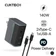 Sạc Cuktech GAN 2C1A 140W kèm cáp USB-C AD1003US