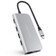 Cáp chuyển USB-C Hyberdrive 9 IN 1 Hub -Bạc