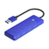 Hub USB 3.0 Orico PAPW4A-U3-015 4 in 1-Xanh