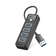 Hub USB 3.0 Orico PW4U-U3-015-BK-EP 4 in 1-Đen
