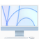 Apple iMac 24 2021 M1 7GPU 16GB 256GB - Cũ Đẹp-Xanh dương