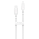 Cáp Mophie Essential Type-C to Lightning 2M - Cũ-Trắng