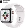 Apple Watch 5 44mm (4G) Viền Thép Bạc - Dây Trắng Chính hãng (MWWF2)