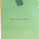 Vỏ màu Lục - Trắng cho iPhone 5