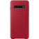 Ốp lưng cho Galaxy S10 - Samsung Leather Cover Đỏ