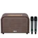 Loa Karaoke xách tay ACNOS Acoustic 3 Compact-Nâu