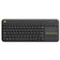 Bàn phím không dây + Chuột cảm ứng Logitech K400 Plus-Black