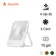 Quạt để bàn tích điện Jisulife FA26 4500mAh