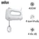 Máy đánh trứng cầm tay Braun HM1010WH