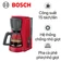 Máy pha cà phê phin Bosch TKA2M114