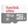 Thẻ nhớ SanDisk Ultra microSDHC UHS-I 16GB