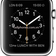 Apple Watch 42mm Stainless Case Steel with White Milanese Loop