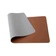 Thảm da trải bàn Deskpad S-case 2 mặt 90 x 45 cm-Nâu Xám 