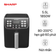 Nồi chiên không dầu SHARP KF-AF55EV-BK 5.5L