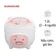 Nồi cơm điện nắp gài SUNHOUSE SHD8217W 1.2L