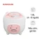 Nồi cơm điện nắp gài SUNHOUSE SHD8607W 1.8L