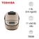 Nồi cơm điện tử 1.8L Toshiba RC-18DR3PV