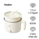 Nồi điện đa năng Gaabor 1.5L GR-N15A