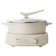 Nồi lẩu nướng hấp Bear HOP-505QT-Trắng kem