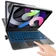 Bàn phím + bao da iPad Air 11 (M2/M3/M4) Typecase Flexbook Touch-Xám