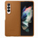 Ốp lưng Samsung Galaxy Z Fold 3 Leather Cover-Nâu