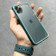 Ốp lưng Likgus trong suốt viền màu cho iPhone 11 Pro Max-Xanh Rêu