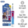 Bàn chải điện trẻ em Oral-B Vitality D12 Disney Frozen