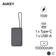 Pin dự phòng Aukey Spark Sling 10000mAh 15W Lite Slim tích hợp cáp USB-C PB-Y53