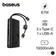 Pin dự phòng Baseus Enerfill 10000 mAh 67W tích hợp cáp đôi USB-C + màn hình FC41