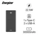 Pin sạc dự phòng Energizer 30000 mAh / 3.7V Li-Polymer UE30016PQBK