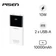 Pin dự phòng Pisen Mr White Digital 10000mAh D33