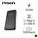 Pin dự phòng Pisen 22.5W 10000mAh D079