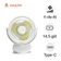Quạt kẹp bàn mini Jisulife FA18S xoay 360 độ (4 cấp độ gió)