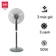 Quạt đứng KDK P41U (BK)