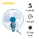 Quạt treo tường Senko TR1683