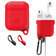 Hộp đựng tai nghe S-case Silicone chống nước cho Airpod 1/2-Đỏ