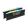 Ram PC Corsair Vengeance RGB DDR5 5600MHZ 96GB (2*48GB)-Đen