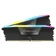 Ram PC Corsair Vengeance RGB DDR5 6400Mhz 128GB (2*64GB)-Đen