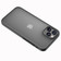 Ốp lưng iPhone 12 Pro Max Likgus Karmor trong suốt viền màu-Đen
