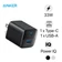 Củ sạc Anker 33W 2 cổng Type C - USB-A A2331
