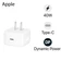 Sạc Apple 40W cổng Type-C MGTU4ZA/A chính hãng