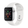 Apple Watch Series 5 40mm (GPS) Viền Thép Dây Cao Su - Cũ Trầy Xước-Trắng