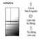 Tủ lạnh Hitachi Multidoor 735L 2019 (R-ZX740KV X)