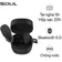Tai nghe Bluetooth True Wireless Soul ST-XX